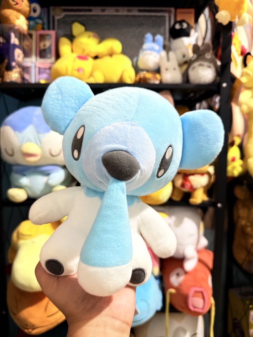 Pokémon Cubchoo Plush Toy (Category: Plushies & Soft Toys) located in Cavite. Submitted by projectplushie (Listing ID 1465132987, Image 1). Description: - Official Pokémon Cubchoo plush toy - Features soft blue and white fabric with a cute sitting pose - Includes the iconic big black nose and teardrop drip detail - Clean condition, perfect for display on shelves or desks - Fast shipping and carefully packed by a trusted Carousell seller.