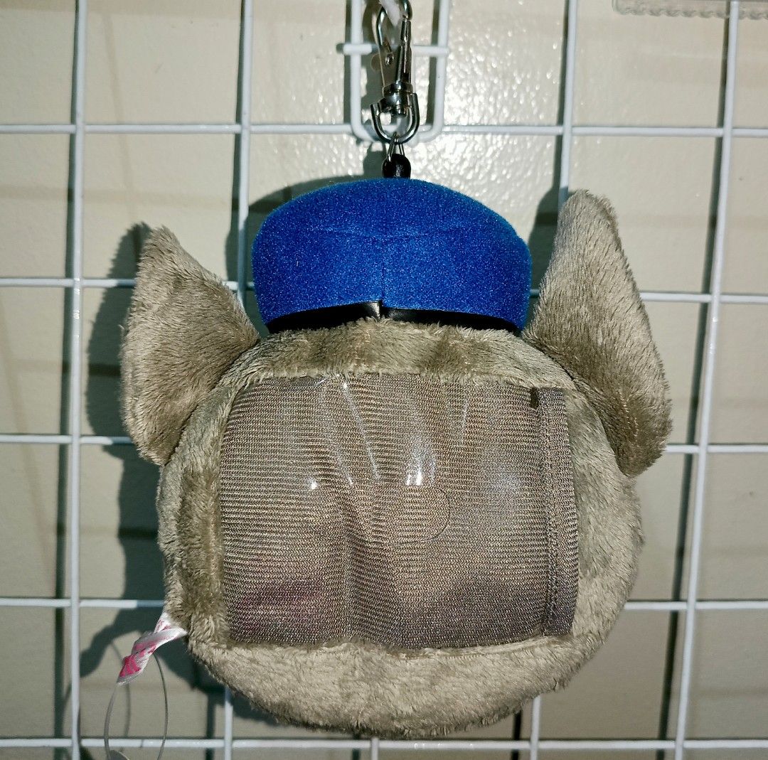 Police Dog Plush Keychain Retractable ID Holder (Category: Plushies & Soft Toys) located in Pasig City. Submitted by sleepyfairy (Listing ID 1464976665, Image 2). Description: Dog plush retractable ID holder I can give discount if you buy 3 plushie charms message me if you have questions about the item 🫶🏻 shipping fee shouldered by buyer 🩷.