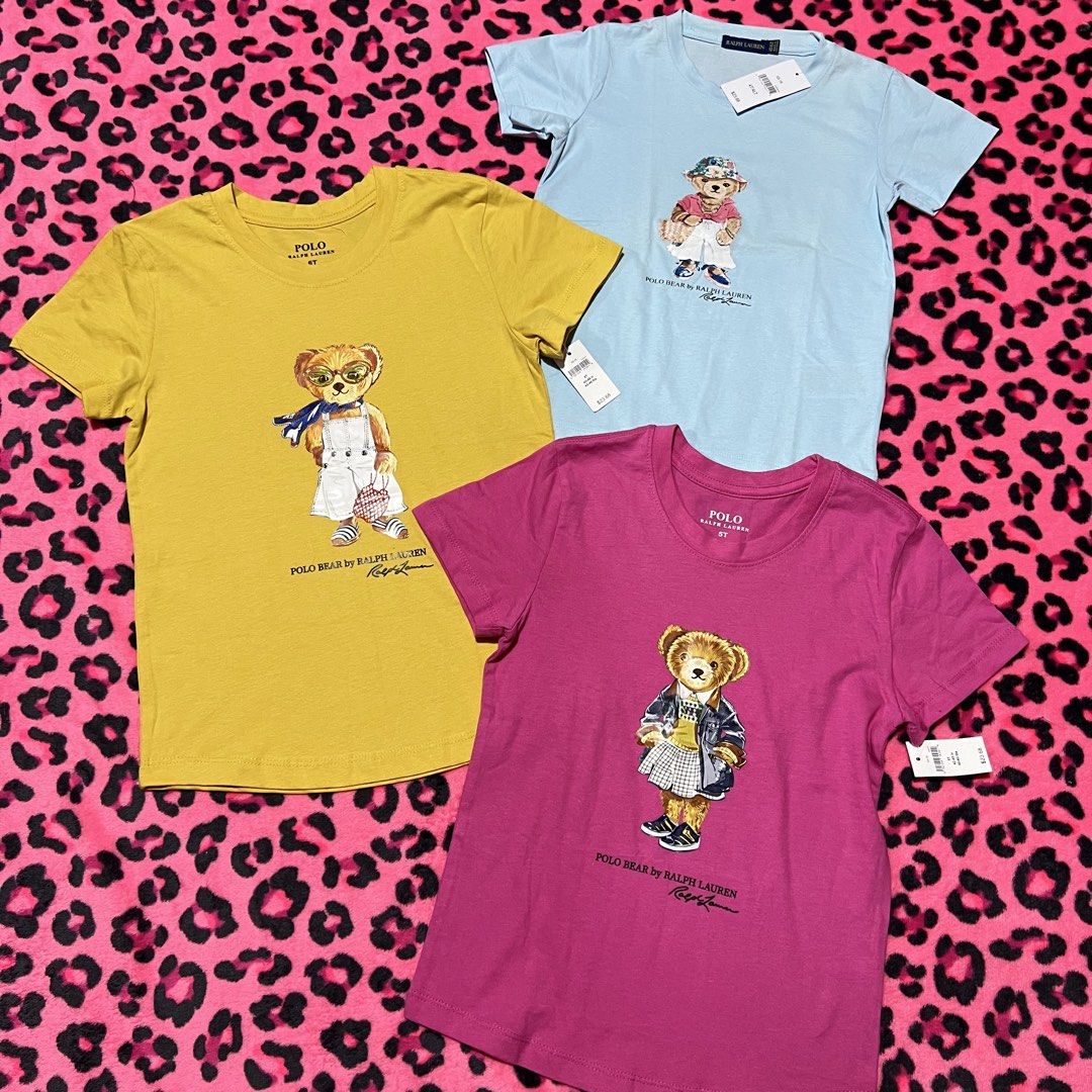polo bear ralph lauren baby tee (Category: Others Tops) located in Quezon City. Submitted by __bbbooo (Listing ID 1465112588, Image 1). Description: polo bear ralph lauren baby tee php 449 each .