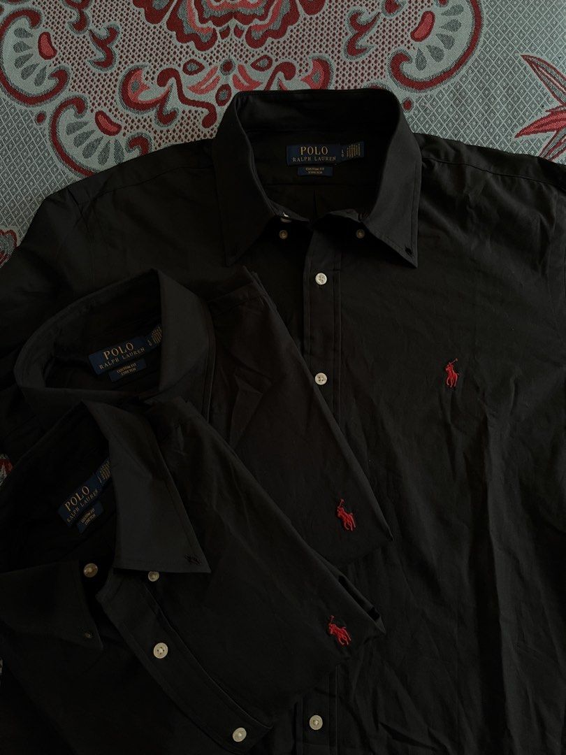 Polo Ralph Lauren Button Down Long Sleeve (Category: Formal Shirts) located in Santa Rosa. Submitted by mmnldn (Listing ID 1464986638, Image 1). Description: Polo Ralph Lauren Button Down LS Brand New Condition Medium (Custom Fit) - 20-21 x 28 Large (Custom Fit) - 24 x 30 DM IF INTERESTED📥.