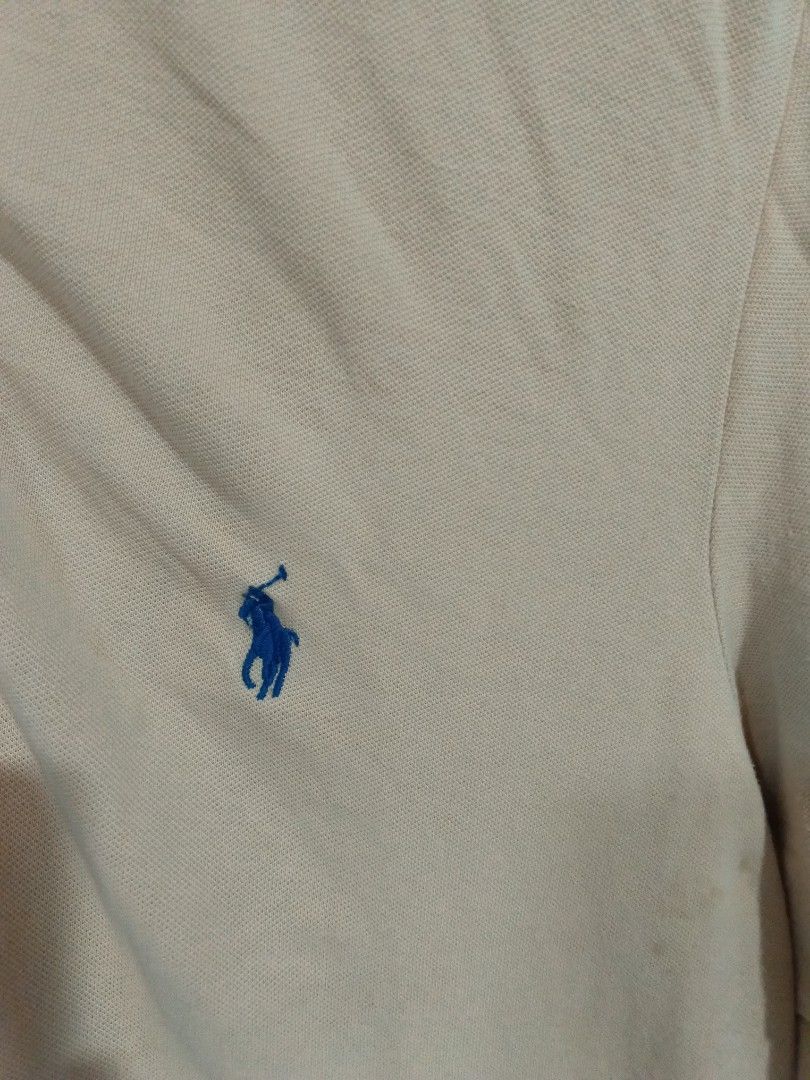 RL Polo Shirt (Category: Tshirts & Polo Shirts ) located in Cebu City. Submitted by authenticgrids (Listing ID 1465132403, Image 2). Description: Polo RL 🐎 Polo Shirt Beige , Light Khaki Color "Custom Slim Fit Stretch Mesh" Excellent Condition 💯 Issue/s: None Size on Tag 🏷️ Medium Best Fit M- Large (US) Dimensions Width 22inches Length 30 inches 📥📥📥📥📥 Dm for more details ✅.
