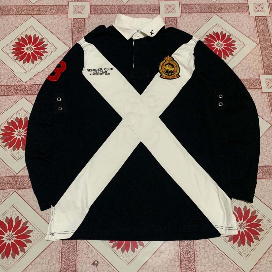 POLO RALPH LAUREN RUGBY (Category: Tshirts & Polo Shirts ) located in Sofronio Española. Submitted by diyad_thrift_things (Listing ID 1464977844, Image 1). Description: POLO RALPH LAUREN / RUGBY Good condition Size last picture Issue stains Solid nito Mine DM Disclaimer: I am not affiliated with any of the brands mentioned. The products I sell are thrifted, pre-owned items that were originally made by those brands. All trademarks, logos, and copy
