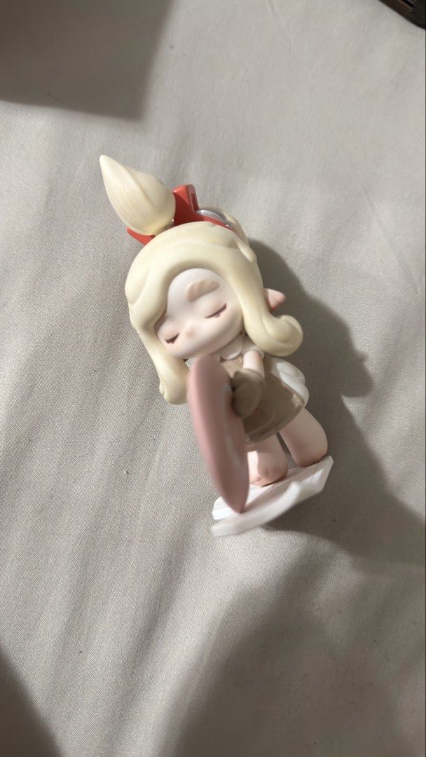 POP MART CHAKA Wandering Line (Category: Designer & Blind Box Toys) located in Pasay City. Submitted by _hirayaa (Listing ID 1465124154, Image 1). Description: - Series: Pop Mart CHAKA Stitch by Stitch - Character/Design: Blonde hair styling with cute sewing-themed accessories - Inclusion: Complete with original box and character card - Condition: Displayed briefly on shelf, great shape, no missing parts or damage - Perfect for Pop Mart collector
