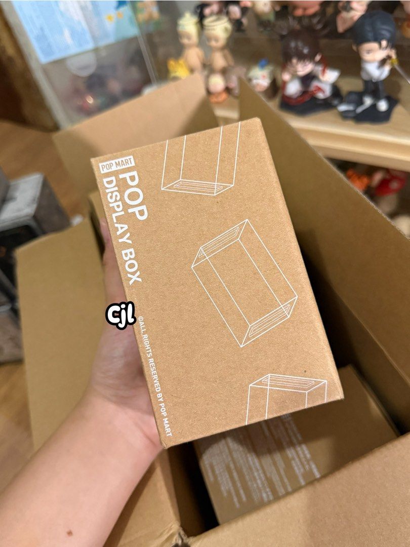 POP MART DISPLAY BOX (single) (Category: Designer & Blind Box Toys) located in Bacoor. Submitted by masijakeopi_ (Listing ID 1465115613, Image 2). Description: POP MART DISPLAY BOX - POP BOX -For single figure only 💵MOP- Gcash, Maya, Bank Transfer 🚚MOD- JnT *by schedule, Lalamove ,Grab 📍Bacoor,Cavite.