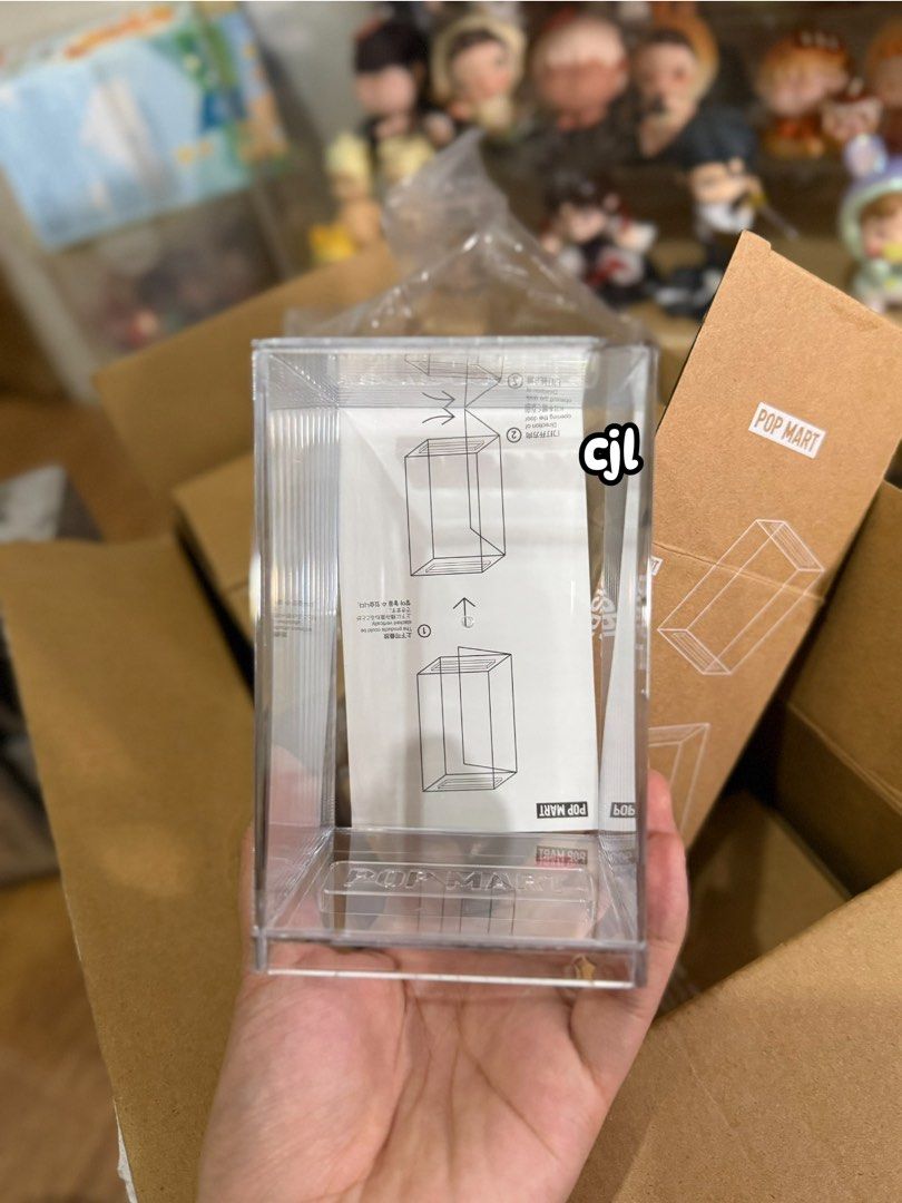 POP MART DISPLAY BOX (single) (Category: Designer & Blind Box Toys) located in Bacoor. Submitted by masijakeopi_ (Listing ID 1465115613, Image 1). Description: POP MART DISPLAY BOX - POP BOX -For single figure only 💵MOP- Gcash, Maya, Bank Transfer 🚚MOD- JnT *by schedule, Lalamove ,Grab 📍Bacoor,Cavite.