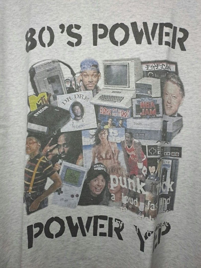 Power Yep 80's Power Celebrities (Category: Tshirts & Polo Shirts ) located in Manila. Submitted by yaseen__73 (Listing ID 1465140516, Image 3). Description: Medium Width 22 Length 28 No Issue Nearly New Condition 500 or Best Offer MOP : G C A S H B A N K T R A N S F E R Courier : J&T Lalamove Seller's Location: 📍Brgy. Pansol, Q C.