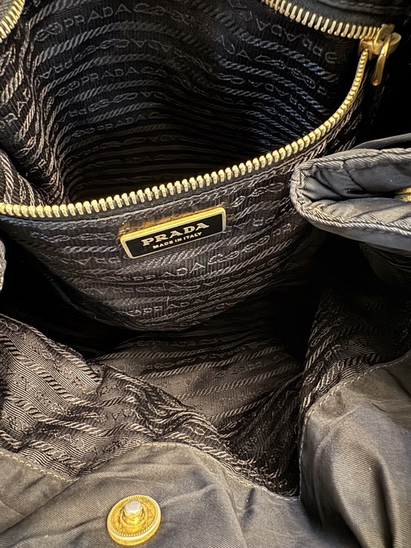 Prada Re Edition Nylon Black Patent (Category: Luxury Bags & Wallets) located in Manila. Submitted by luxeluggagestation (Listing ID 1465126021, Image 2). Description: 💯% Authentic money back if proven fake Open for authentication under buyer’s expense Inclusion Dust bag and paper bag only No major issue Super ganda po neto promise 💗 .