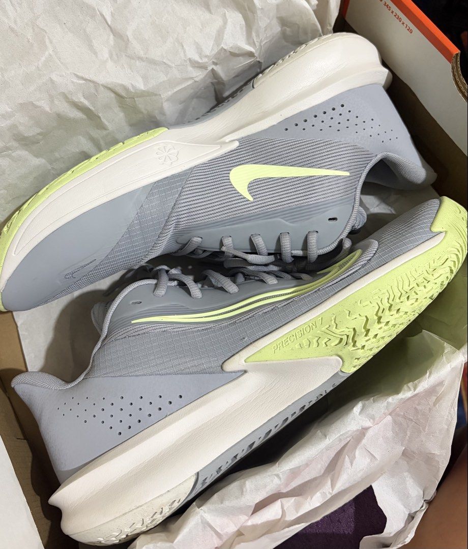 Precision 7 Wolf Grey (Category: Shoe inserts & accessories) located in Makati City. Submitted by jrchomnnsl (Listing ID 1465003923, Image 3). Description: Nike Precision 7 "WOLF GREY" -Size 10.5 -Used once/Complete -10/10 Condition -1,995 Php! 📍Makati/ Manila Area.