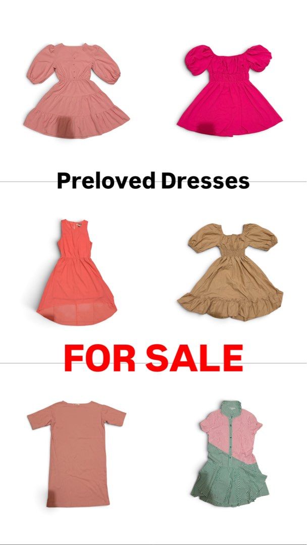 Preloved Dresses (Category: Dresses) located in Caloocan City. Submitted by katyanne (Listing ID 1465000528, Image 1). Description: Prices are negotiable. Loc: Caloocan.