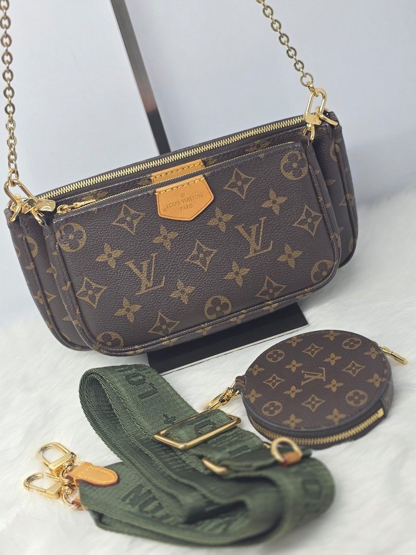 Pre-loved LV Multi Pochette Mono Bag (Category: Luxury Bags & Wallets) located in Antipolo. Submitted by aaliyahs.closet2 (Listing ID 1465001387, Image 3). Description: All must Go. Decluttering Sale. From Japan Thrift Shop. Self- Authentication. Strictly 2days Reservation Only. Sending Offer means, you are decided to purchase the item. After Offer is ACCEPTED it is automatically Reserved. No returns, no exchanged. Location: Antipolo, City Shipme