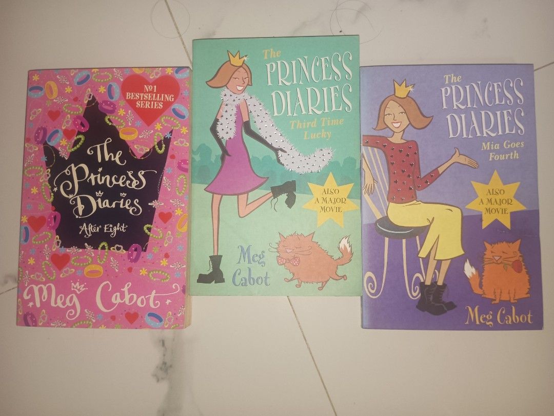 PRINCESS DIARIES (Category: Storybooks) located in General Mariano Alvarez. Submitted by sellsheebooks (Listing ID 1465036244, Image 1). Description: 100 for 3 can orange co payo.