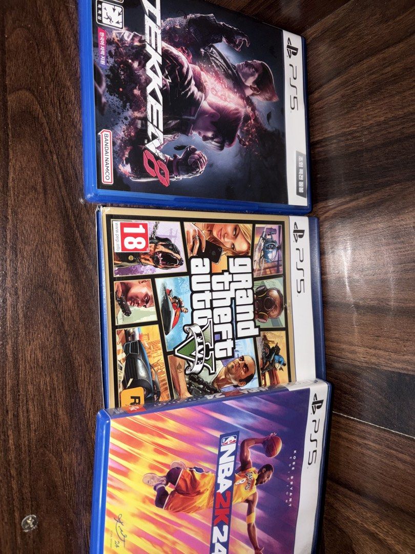 Ps5 for sale (Category: PlayStation) located in Manila. Submitted by sxoh3on (Listing ID 1465110264, Image 3). Description: Ps5 for sale storage 825GB disc phat version 2 console(original white controller right side has stick drift) 3 games(nba 2k24, gta , and tekken 8) looking for 28500 if ur a buyer and not a looker we can negotiate the price and talk about meet up in chat..