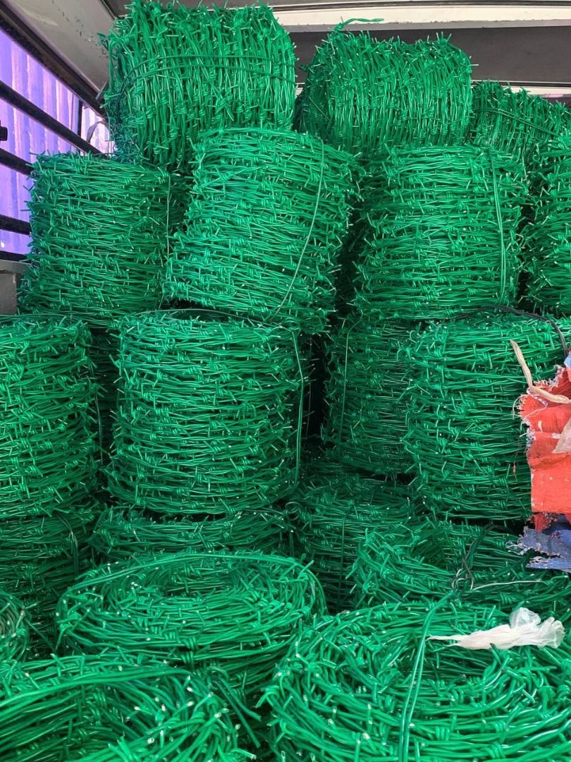 PVC Coated Barbed Wire Specs: 2.9mm x 100mtrs (Category: Other Home Furniture) located in Manila. Submitted by ramoseliza33488 (Listing ID 1465044948, Image 3). Description: .