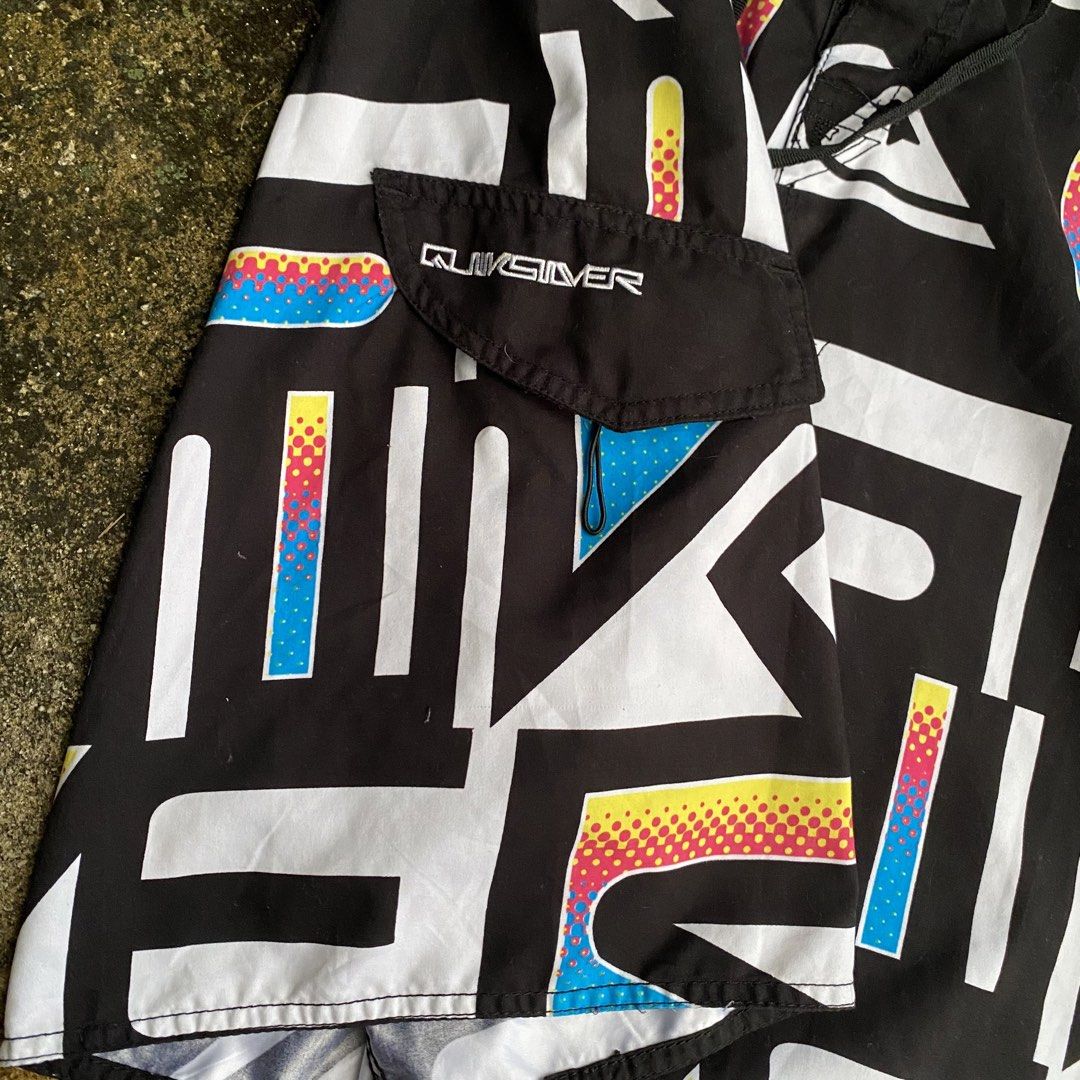 Quick silver short (Category: Activewear) located in Cavite. Submitted by markie128 (Listing ID 1465089826, Image 2). Description: Quick Silver Board Shirt AOP Sz 35 - 36 Excellent condition 880 + SF. 📌.