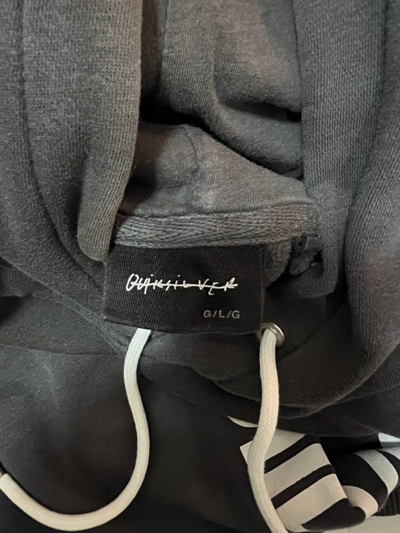 Quiksilver Black Graphic Hoodie Size L (Category: Hoodies) located in La Trinidad. Submitted by r34gtrmidnight (Listing ID 1465046607, Image 2). Description: Brand: Quiksilver Item: Pullover Hoodie Color: Washed Black Size: Large Condition: 7.5-8/10 Purchased brandnew lalamove meet-up SM North/UPD.