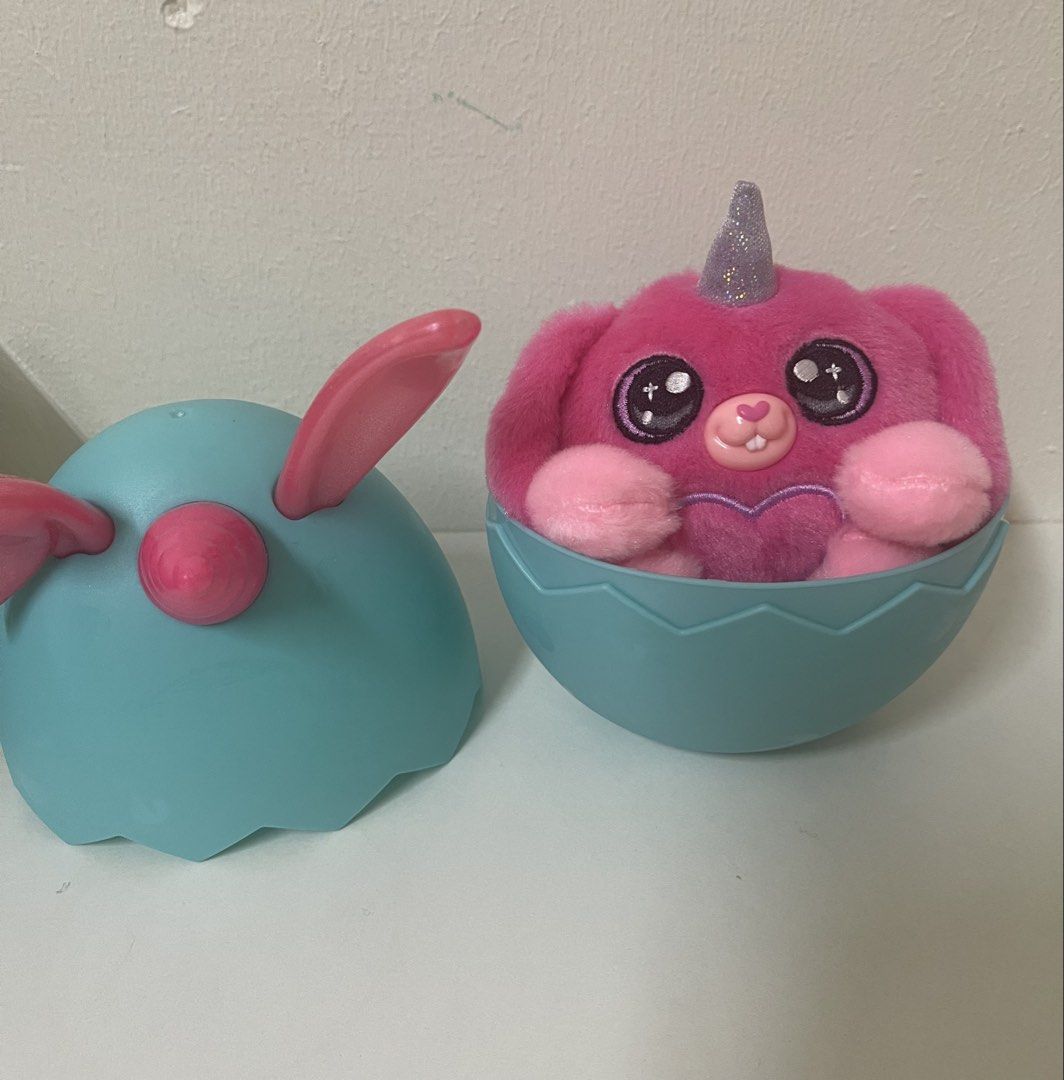 RainBocorns Bunnycorn Surprise Unicorn Rabbit Plush (Category: Plushies & Soft Toys) located in San Juan City. Submitted by marthina.jacobo (Listing ID 1465170287, Image 2). Description: Very good condition After opening, barely played RFS: Decluttering Actual color may slightly vary due to lighting ₱200 + sf Modes of payment are through Unionbank/Metrobank/ GoTyme/ GCash.