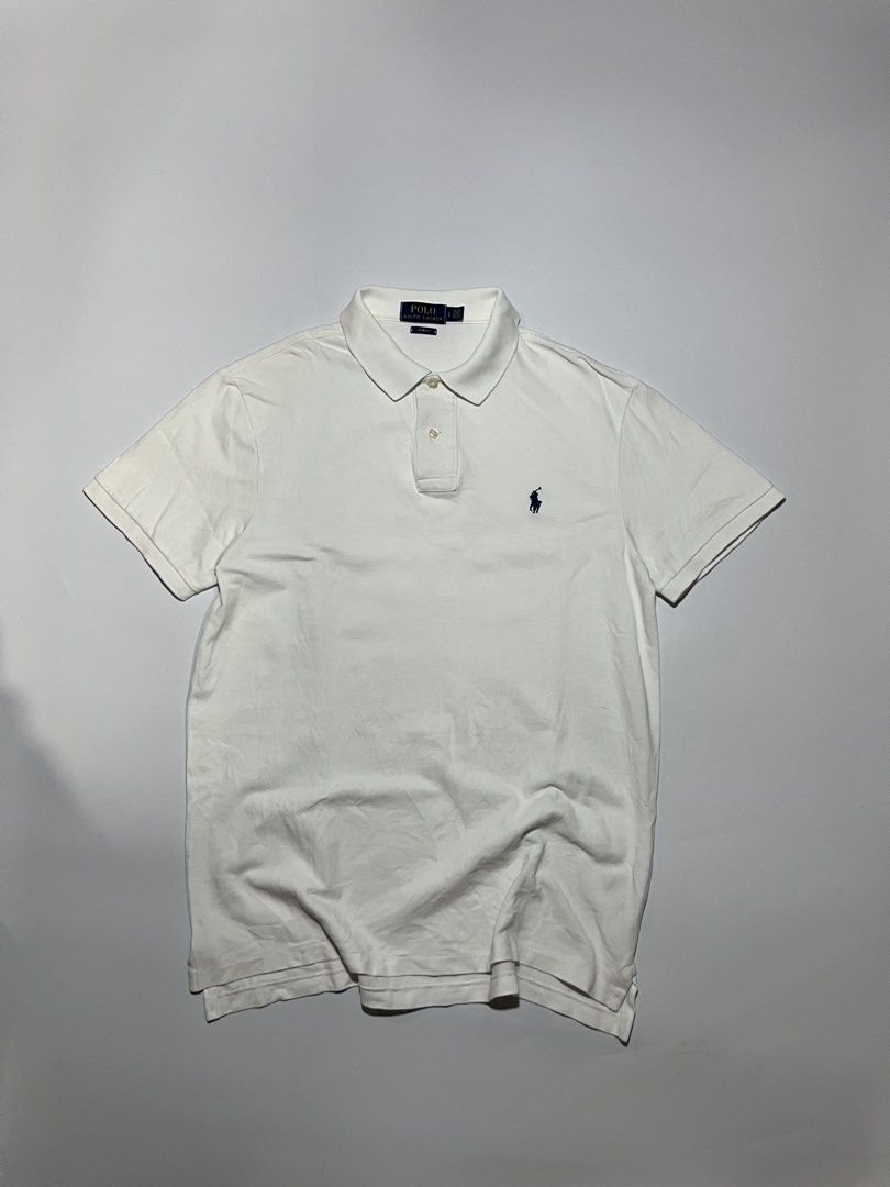 Ralph lauren (Category: Tshirts & Polo Shirts ) located in San Francisco. Submitted by dckim_19 (Listing ID 1465012051, Image 1). Description: Authentic 💯 Size large slim fit Measurement : 20 width 27 back 28 length No issue Condition: excellent Color rate: 9.7/10 .
