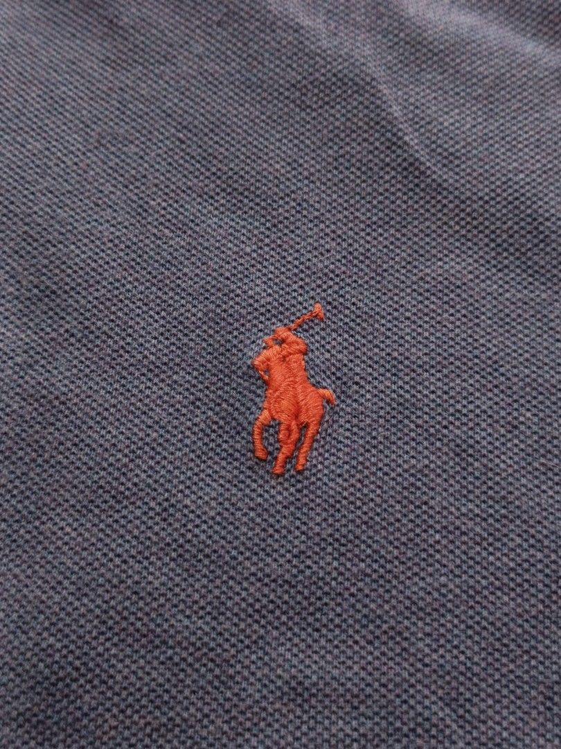 Ralph Lauren Poloshirt Heather Blue (Category: Tshirts & Polo Shirts ) located in Cabuyao City. Submitted by yuriaustria_30 (Listing ID 1465021792, Image 3). Description: WTS‼️HEATHER BLUE Size: Small on tag Dimes: (Width: 20) (Length: 25) Colorway: Heather Blue Condition: Excellent Issue: Repaired pinhole not visible ww Price: ₱849 (Free Shipping Fee Nationwide!) ‼️NEGOTIABLE‼️.