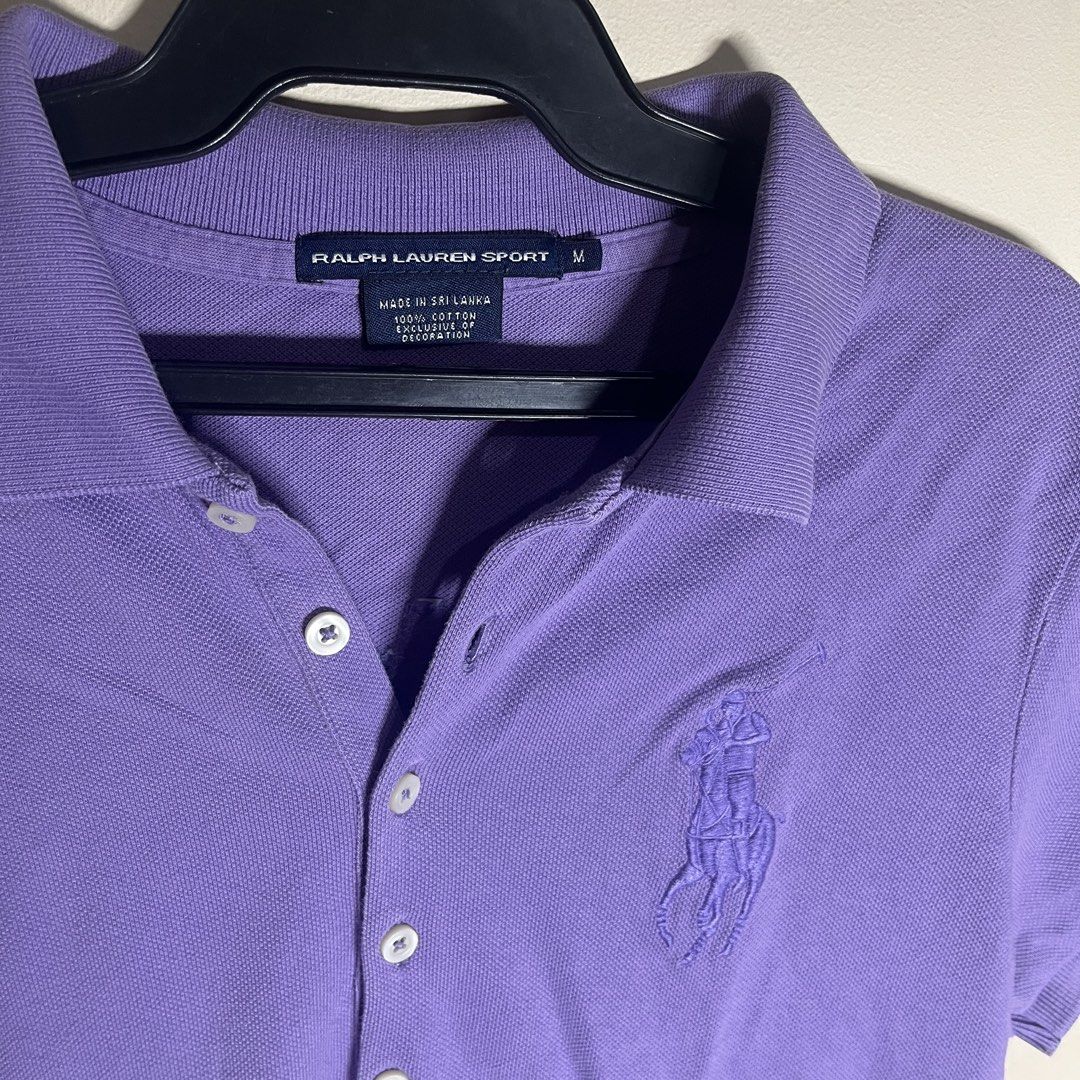 Ralph Lauren purple with backhit (Category: Blouses) located in Cagayan de Oro. Submitted by kojisalas (Listing ID 1465161263, Image 2). Description: 16.5x24 Issue: bullet hole (mendable).