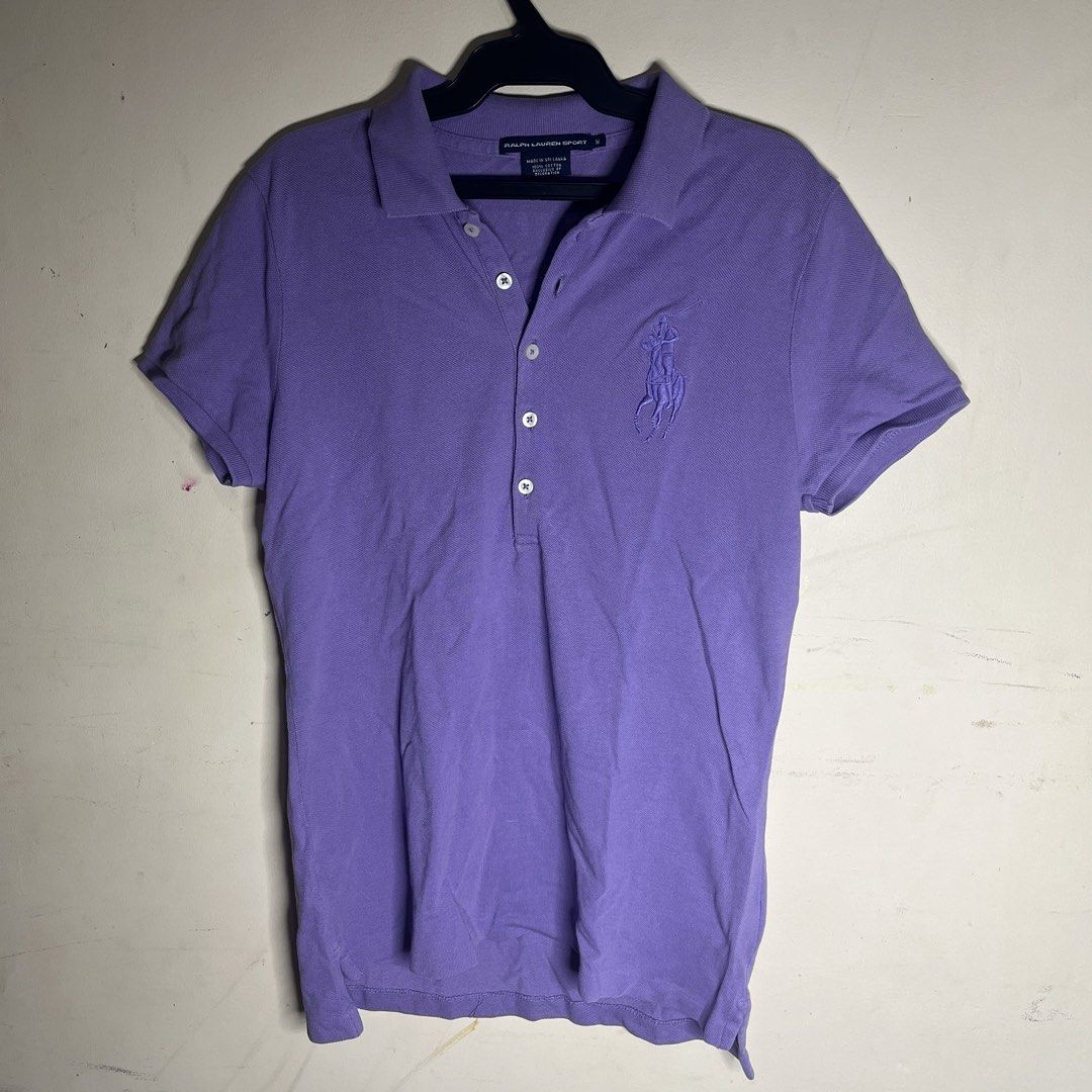 Ralph Lauren purple with backhit (Category: Blouses) located in Cagayan de Oro. Submitted by kojisalas (Listing ID 1465161263, Image 1). Description: 16.5x24 Issue: bullet hole (mendable).