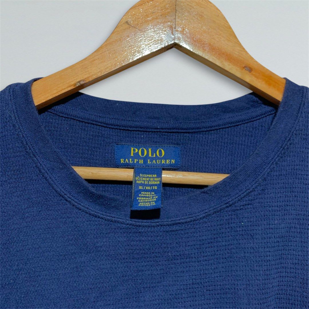 Ralph Lauren Waffle Long Sleeve Crest Logo (Category: Formal Shirts) located in Taguig. Submitted by thrift_langsheesh (Listing ID 1465076513, Image 2). Description: Size:Xl Dimes:23x28 Issue:Need Wash only.