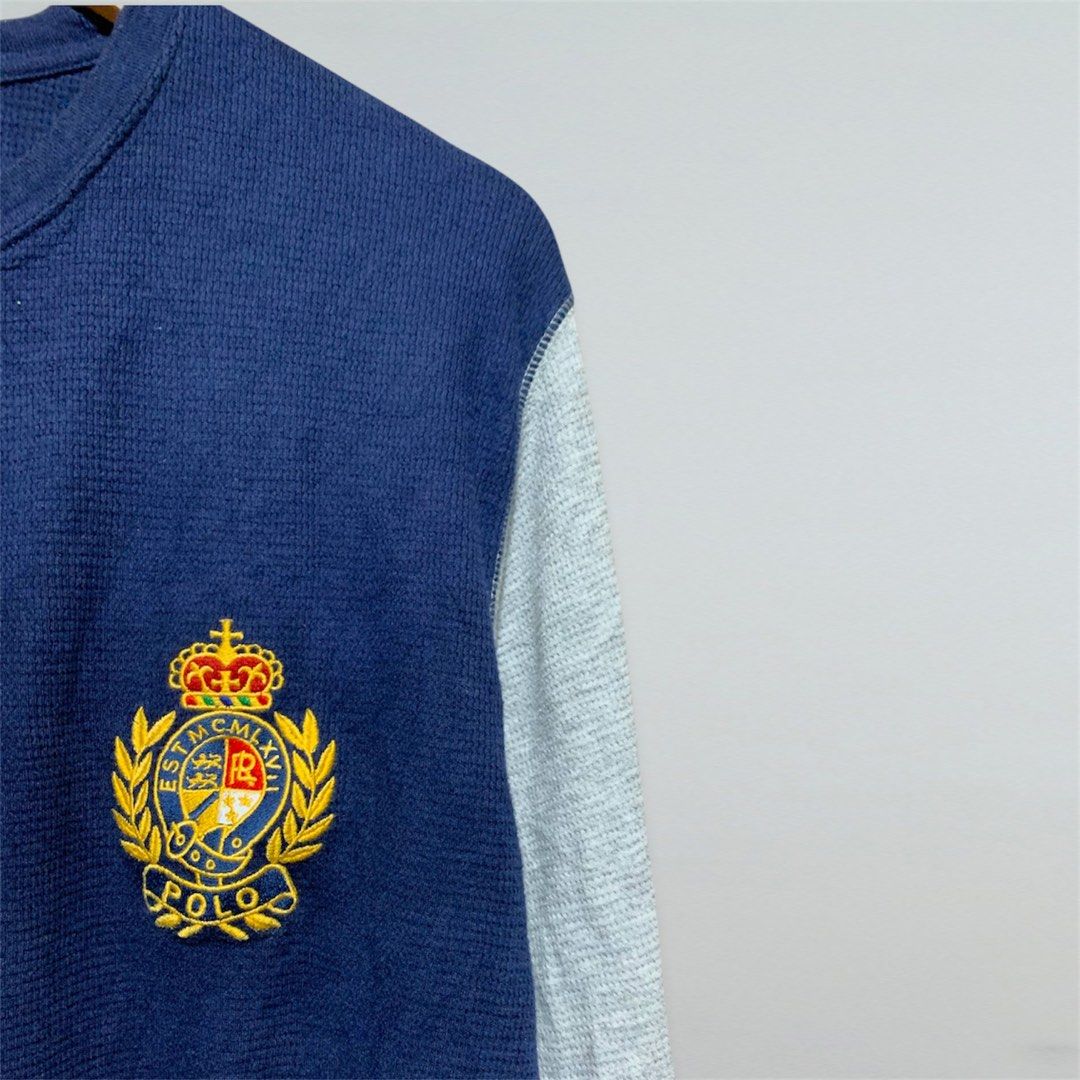 Ralph Lauren Waffle Long Sleeve Crest Logo (Category: Formal Shirts) located in Taguig. Submitted by thrift_langsheesh (Listing ID 1465076513, Image 3). Description: Size:Xl Dimes:23x28 Issue:Need Wash only.