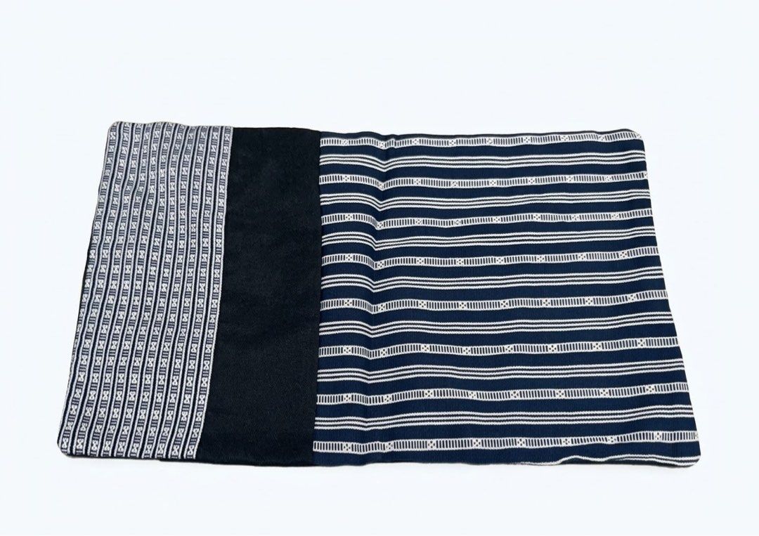 Ramit Throw Pillow Case (Category: Cushions & Throws) located in Quezon City. Submitted by slowpopanda (Listing ID 1465122318, Image 3). Description: Dimension: 12 inches x 16 inches For travel, accent or lumbar pillow Limited designs Ramit fabric from Mindoro More than 1pc per design.