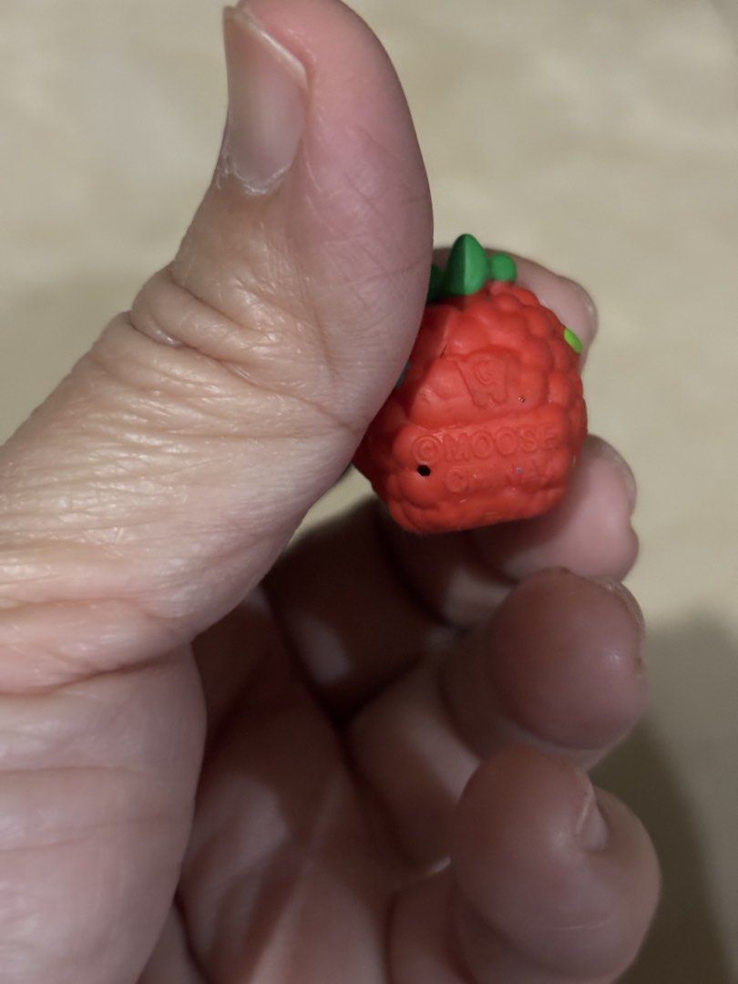 Raspberry pen topper by moose (Category: Character Goods) located in Manila. Submitted by vintageaccessories (Listing ID 1465081498, Image 3). Description: .