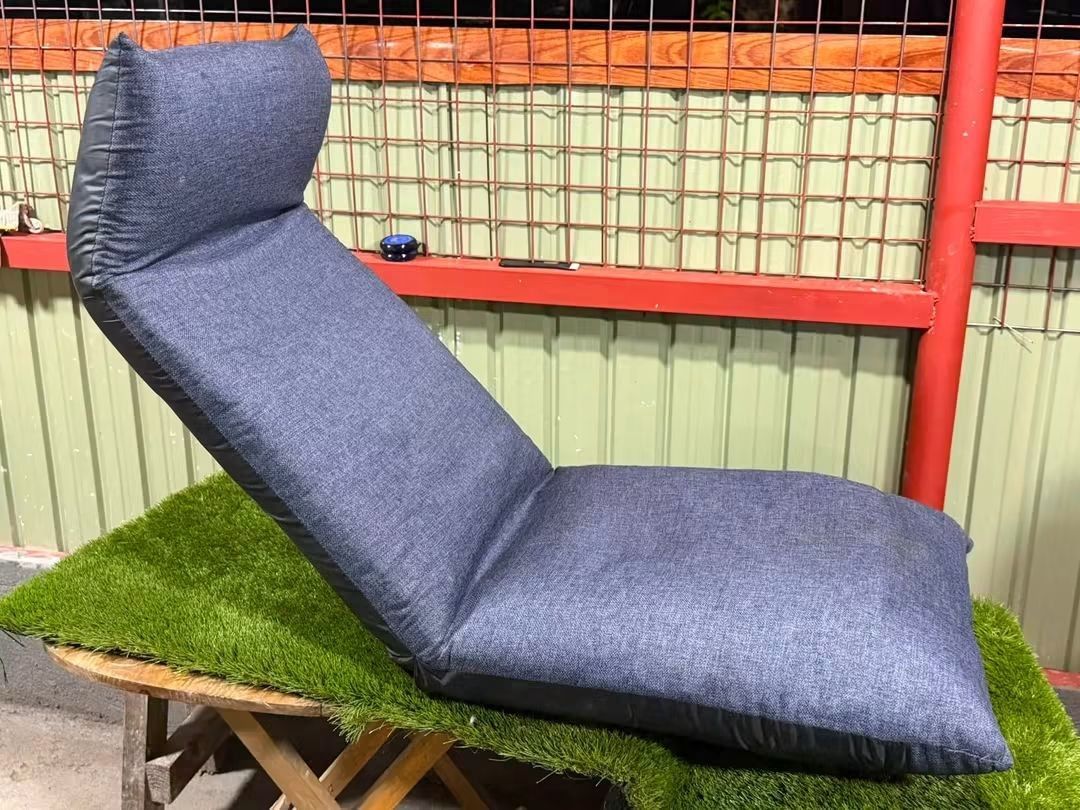 RECLINING FLOOR SOFA CHAIR (Category: Office Furniture & Fixtures) located in Sablan. Submitted by gongonshelley12 (Listing ID 1465007742, Image 3). Description: 880 ONLY..!! RECLINING FLOOR CHAIR/SOFA 5-POSITION ADJUSTABLE RECLINE NARERECLINE DIN SA MAY HEAD 5 ADJUST REMOVABLE AND WASHABLE CHAIR COVER LABHAN NIO NA LANG PO UNG COVER MGA MADAM EXCELLENT CONDITION GANDA NG COVER CLOTH NYA DARKER COLOR IN ACTUAL HINDI PO NGARAG ANG FOAM NYA 123 cm 