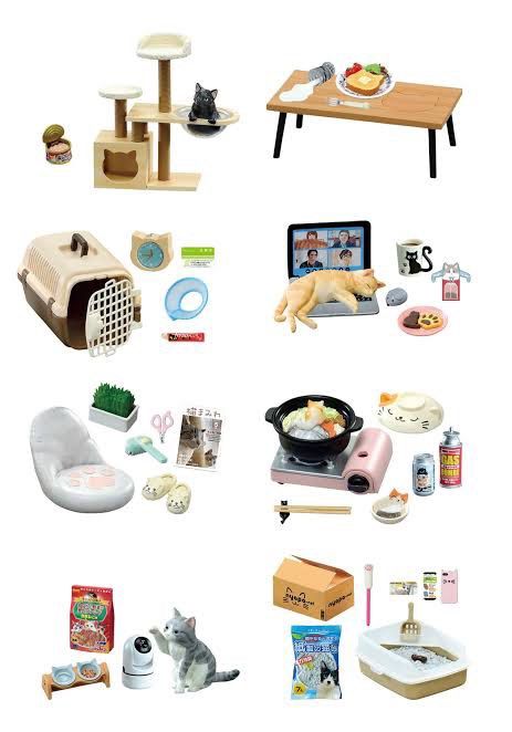Rement Life with cat (Category: Designer & Blind Box Toys) located in Pasig City. Submitted by Ms.Anne (Listing ID 1465108148, Image 2). Description: 2388 full set Bnew.