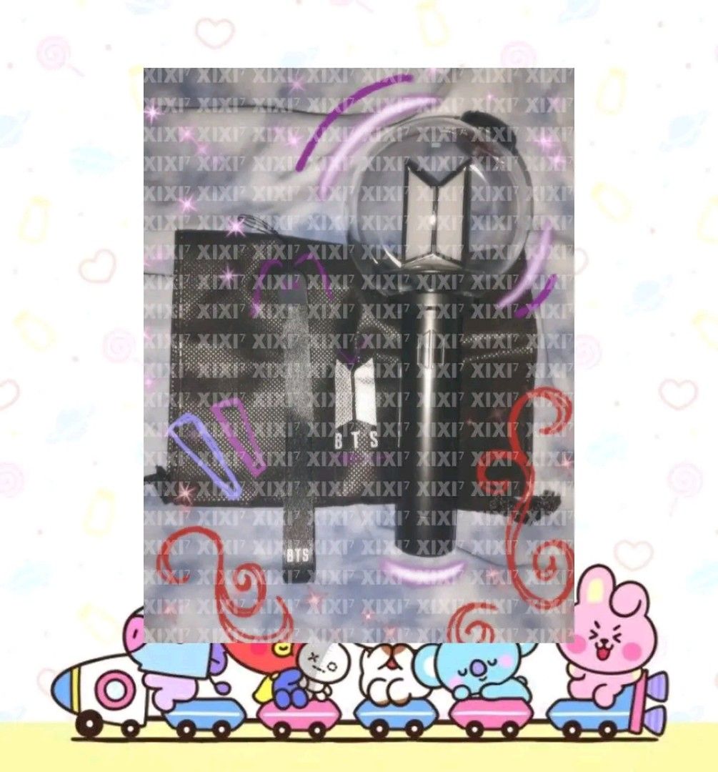 (RENTAL ONLY) BTS ABV 4 Lightstick (PLEASE READ THE DESCRIPTION FIRST) (Category: K-Wave Merchandise) located in Manila. Submitted by xixirie (Listing ID 1465027552, Image 1). Description: Hi ARMYs! if you don't have a lightstick yet, you can rent my ABV4 for live viewing or watching at home. Please take good care of it, I haven't used it outside, so treat it like your own. ദ്ദി(˵ •̀ ᴗ - ˵ ) I'm offering it for rent at the lowest possible price. 