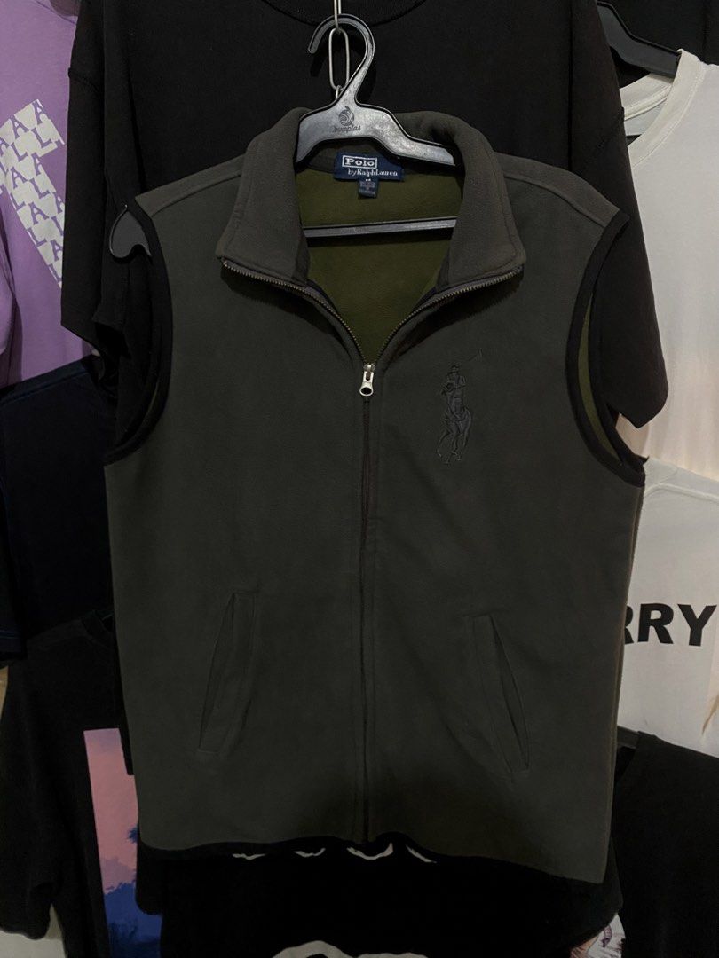RL BIG PONY ZIP UP VEST (Category: Luxury Apparel) located in Apalit. Submitted by thriftygabbb (Listing ID 1465081998, Image 1). Description: 21x26.