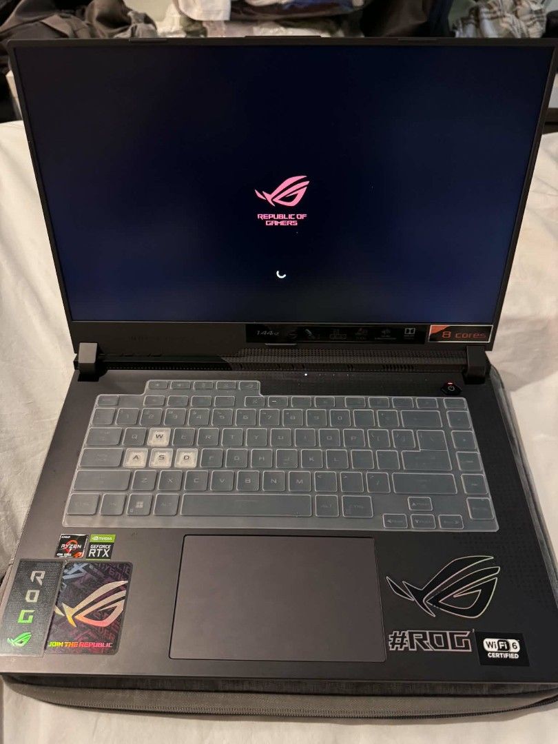 ROG Strix G15 (G513IM) (Category: Laptops & Notebooks) located in Caloocan City. Submitted by custhewtin-61053 (Listing ID 1465005016, Image 2). Description: 5-10 times lang nagagamit per year 2022 acquired no issue.