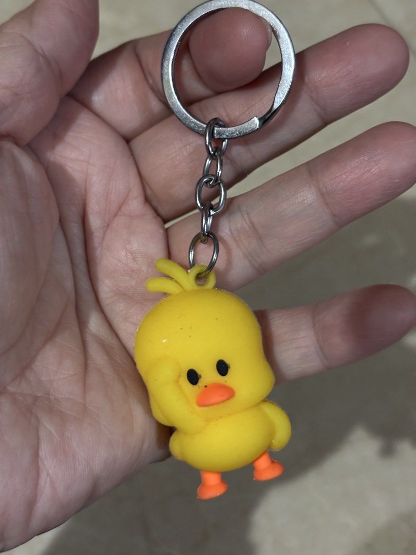 Rubber chicken keychain (Category: Kids Toys) located in Manila. Submitted by vintageaccessories (Listing ID 1465020593, Image 1). Description: .