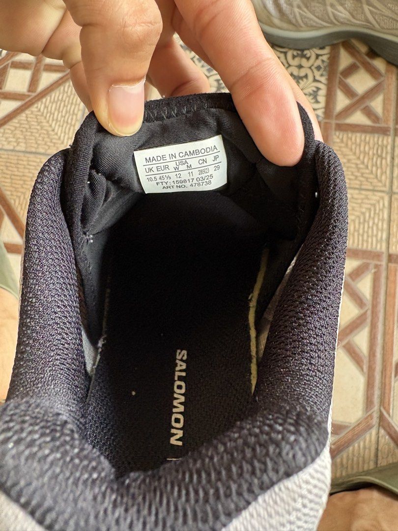 SALOMON (Category: Casual Shoes) located in Manila. Submitted by owzsd (Listing ID 1465068694, Image 3). Description: FOR SALE OR TRADE Salomon XT6 SHADOW NO BOX Size: US 11 If for trade: SWAP TO YOUR SIZE 10.