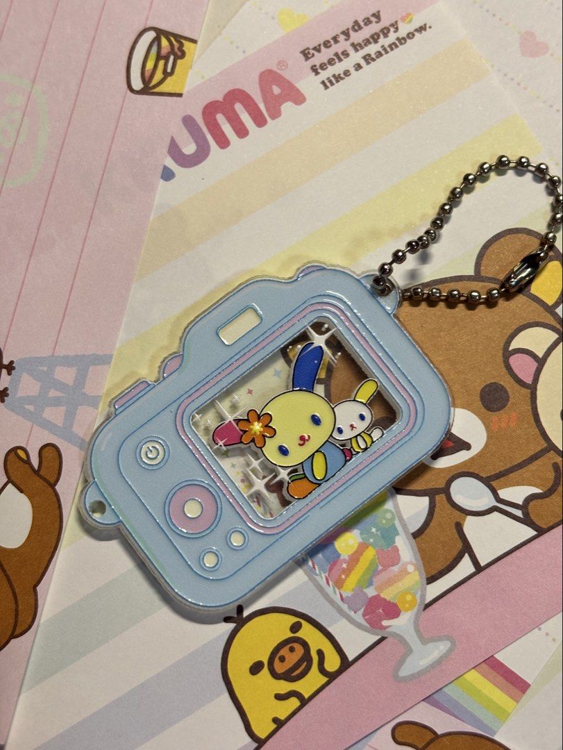 Sanrio Usahana Camera Acrylic Keychain (Category: Vintage Collectibles) located in San Juan City. Submitted by glitznpops.ph (Listing ID 1465021757, Image 1). Description: .