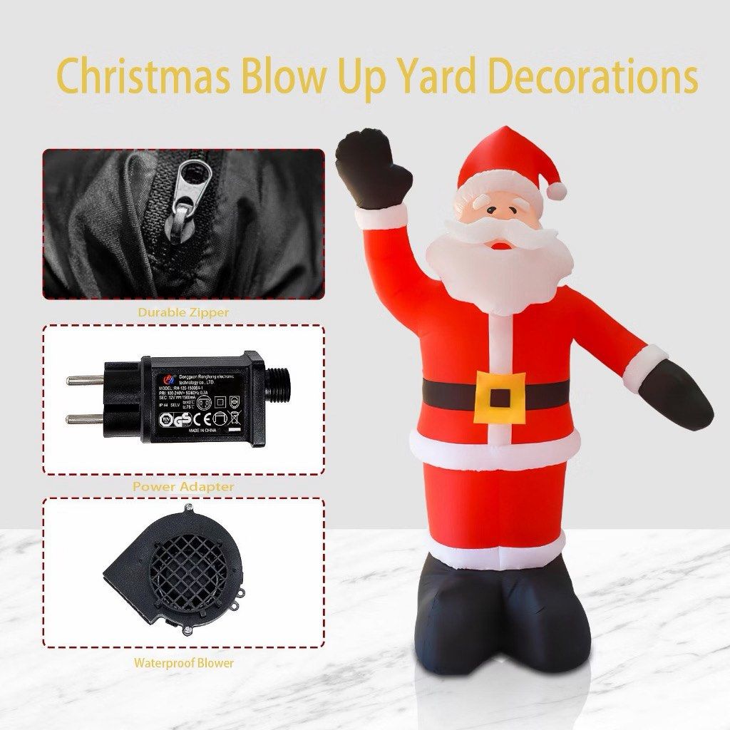 Santa claus inflatable (Category: Other Home Decor) located in Taytay. Submitted by murahubblueapppage (Listing ID 1465145429, Image 3). Description: Brandnew Unli check Page: murahub Ill send the actual video Malaki! Check other post :) Pin/store: MURAHUB.