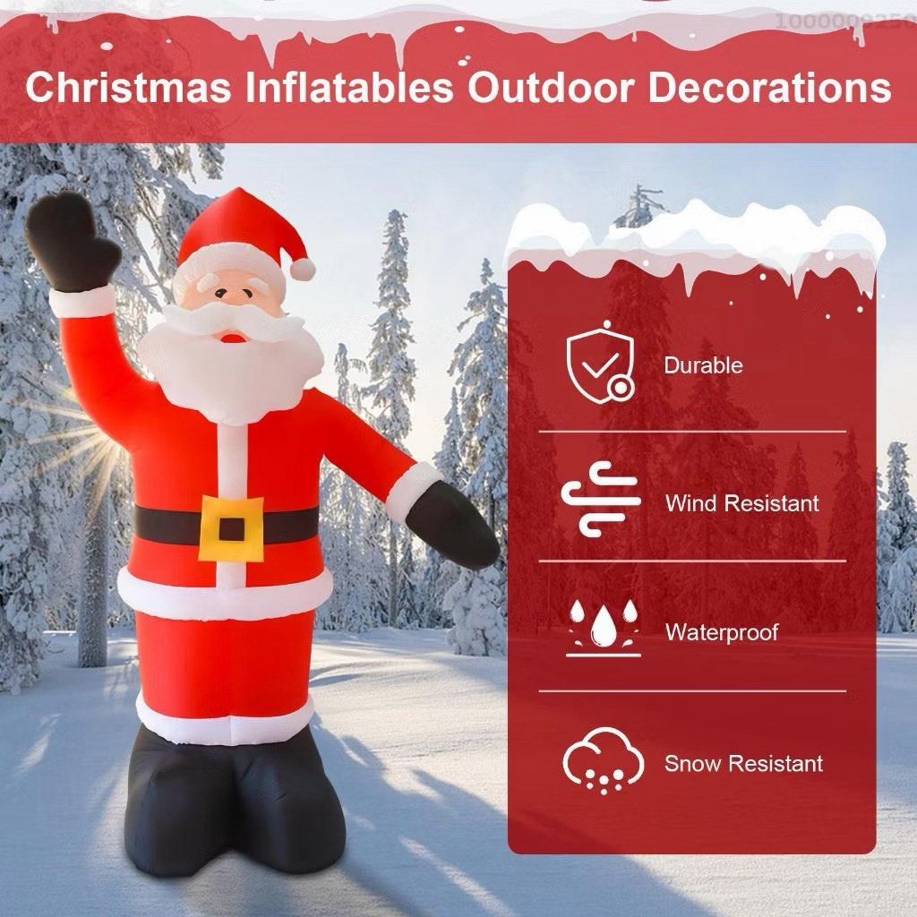 Santa claus inflatable (Category: Other Home Decor) located in Taytay. Submitted by murahubblueapppage (Listing ID 1465145429, Image 2). Description: Brandnew Unli check Page: murahub Ill send the actual video Malaki! Check other post :) Pin/store: MURAHUB.