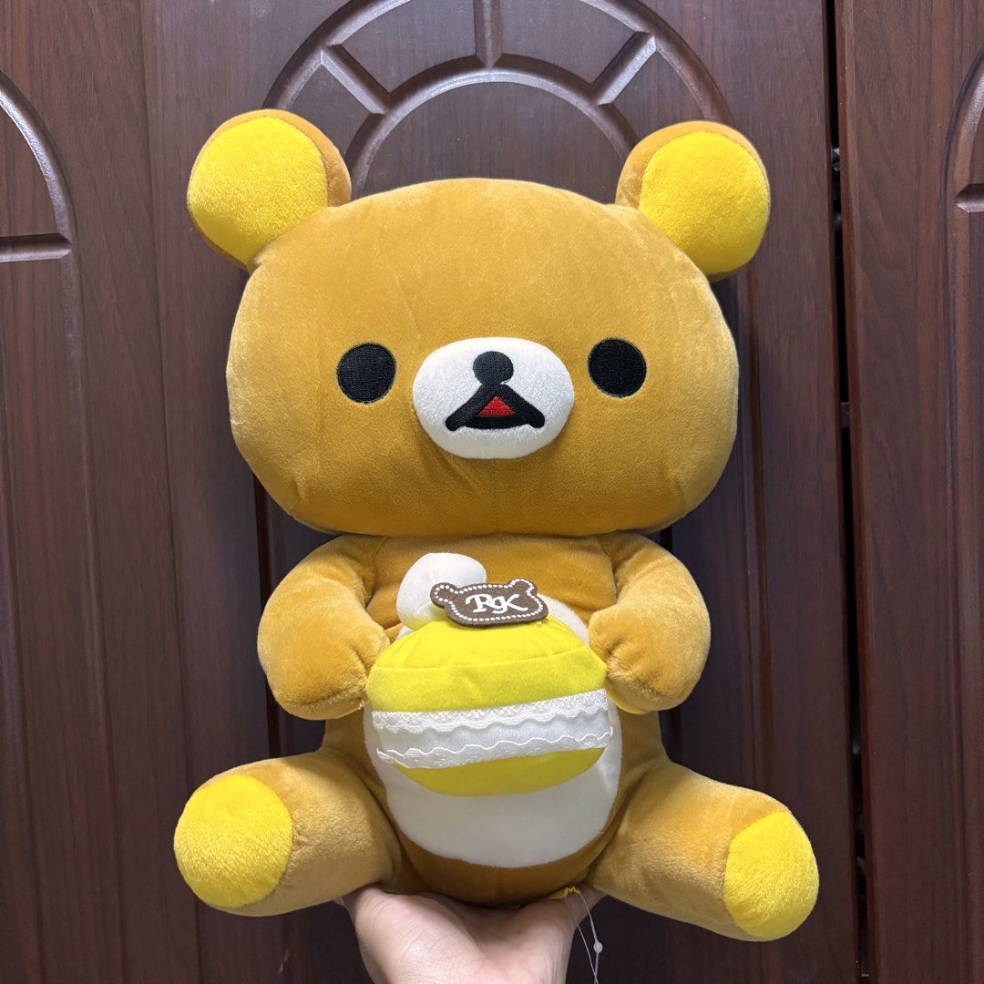 San-X Rilakkuma Macaron Plush Toy (Category: Plushies & Soft Toys) located in Manila. Submitted by nero.ph (Listing ID 1465043677, Image 1). Description: No issues.