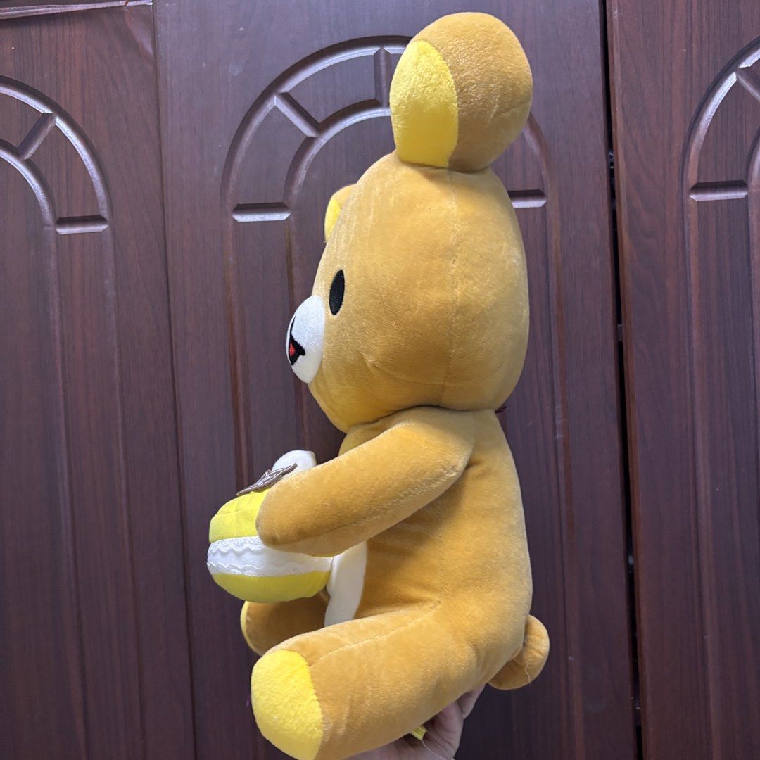 San-X Rilakkuma Macaron Plush Toy (Category: Plushies & Soft Toys) located in Manila. Submitted by nero.ph (Listing ID 1465043677, Image 2). Description: No issues.