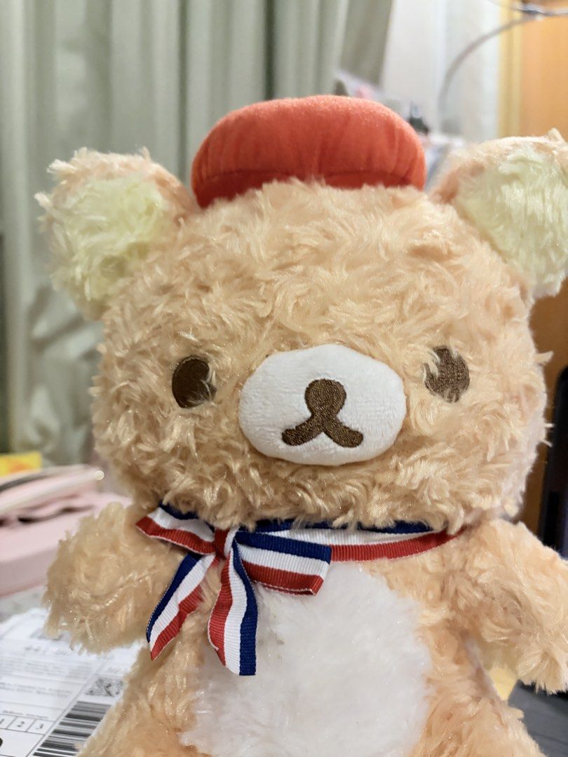 San-X Rilakkuma Stylish Paris (Category: Plushies & Soft Toys) located in Caloocan City. Submitted by miffuph (Listing ID 1465126511, Image 2). Description: 📦 Tiktok CO • Lalamove • JNT.