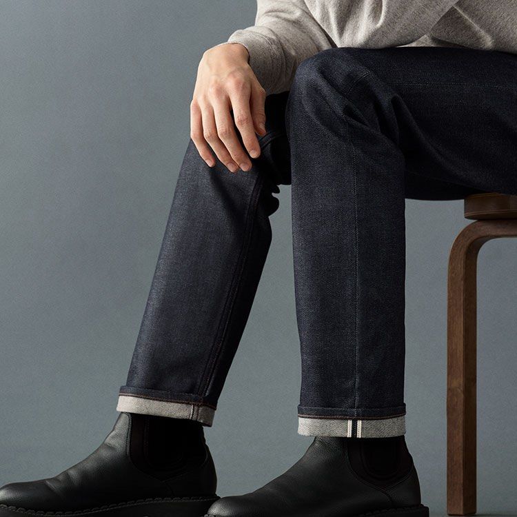 Selvedge uniqlo jeans (Category: Jeans) located in Cebu City. Submitted by charlyx (Listing ID 1465028004, Image 1). Description: Uniqlo Selvedge Jeans Excellent No issue Size 32 Length 37.5.