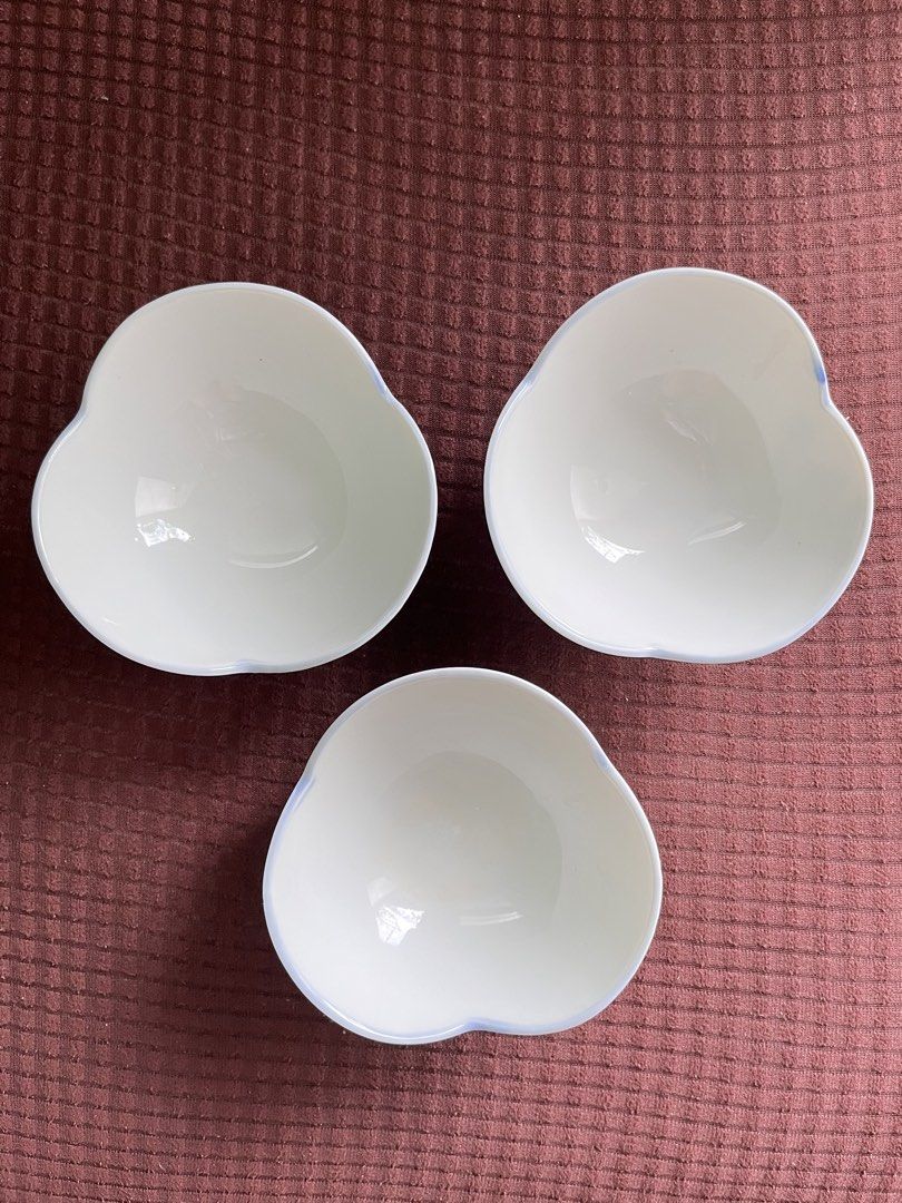 Set of 3 Ceramic Rice Bowls (Category: Dinnerware & Cutlery) located in Rizal. Submitted by ayathrifts (Listing ID 1465035686, Image 2). Description: feel free to msg me for inquiries! :).