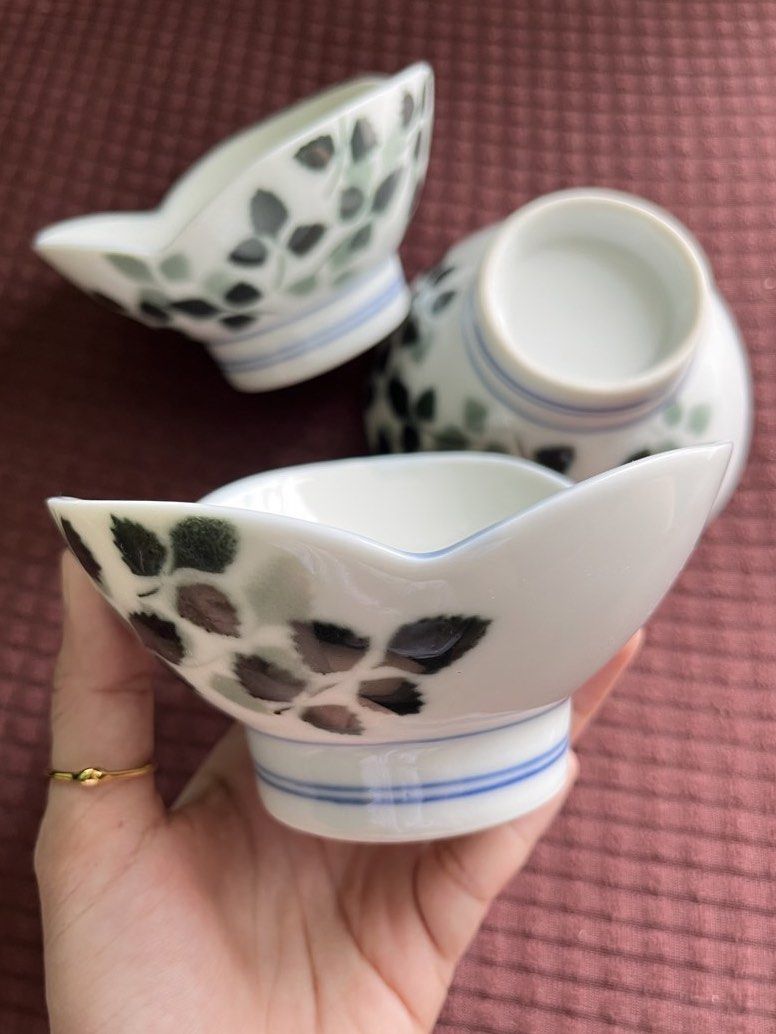 Set of 3 Ceramic Rice Bowls (Category: Dinnerware & Cutlery) located in Rizal. Submitted by ayathrifts (Listing ID 1465035686, Image 1). Description: feel free to msg me for inquiries! :).
