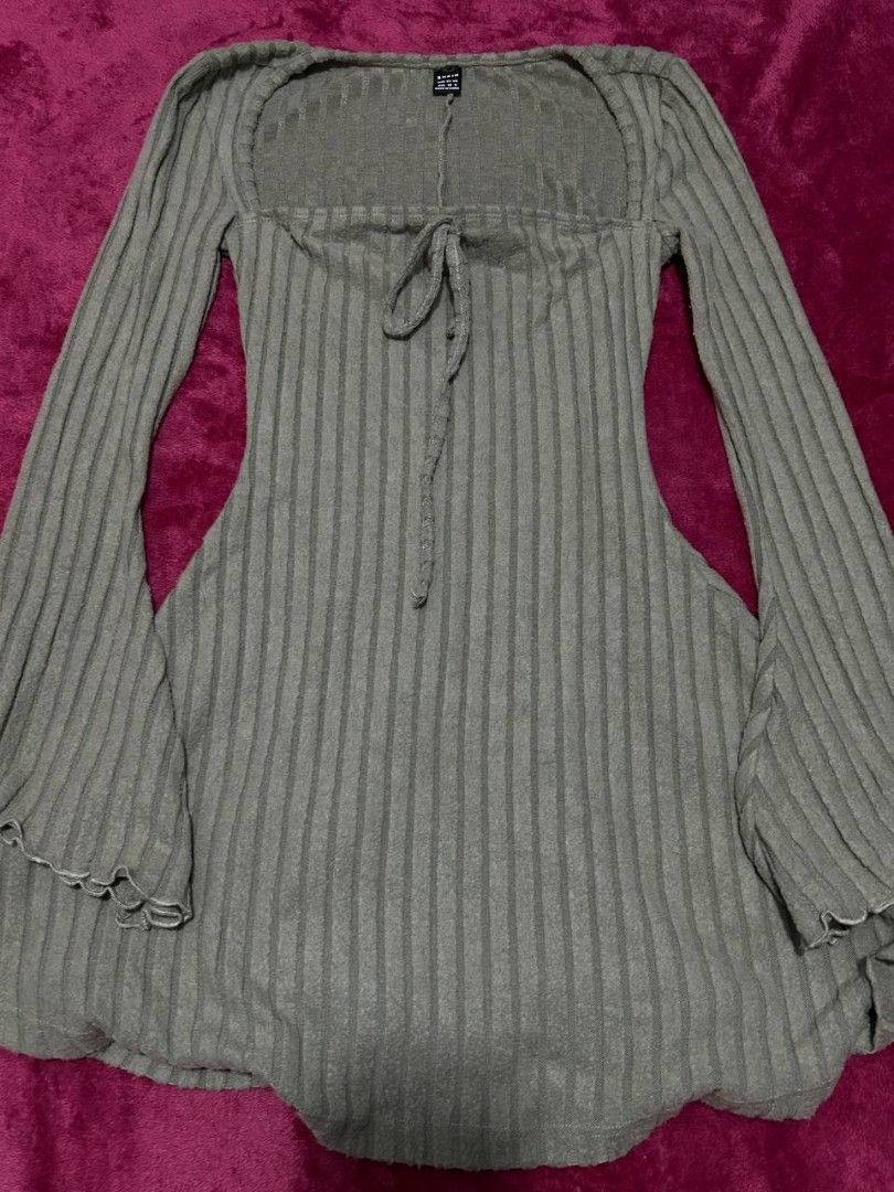 Shein army green dress (Category: Dresses) located in Manila. Submitted by coolstuffs__ (Listing ID 1465163998, Image 3). Description: .