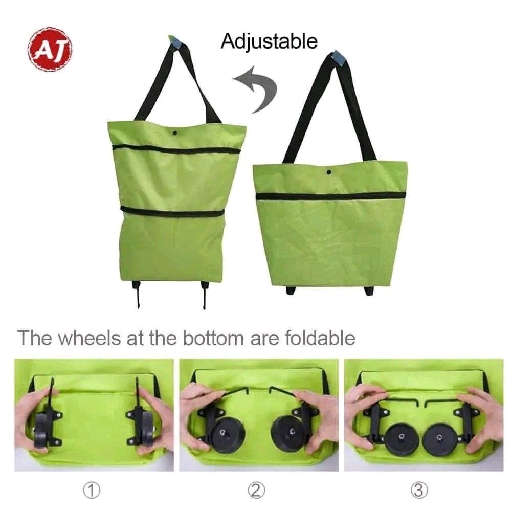 Shopping Bag Portable Bag With Wheels (Category: Tote Bags) located in Manila. Submitted by marvieobordo (Listing ID 1464972521, Image 2). Description: Shopping Bag Portable Bag With Wheels.