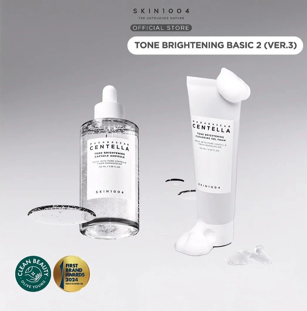 Skin1004 Brightening Duo (Category: Face Care) located in Tanza. Submitted by fashion_bt (Listing ID 1464988973, Image 1). Description: Skin1004 Brightening Duo Facial Cleanser + Serum Brighten your skin with this duo Below SRP 1000.00.