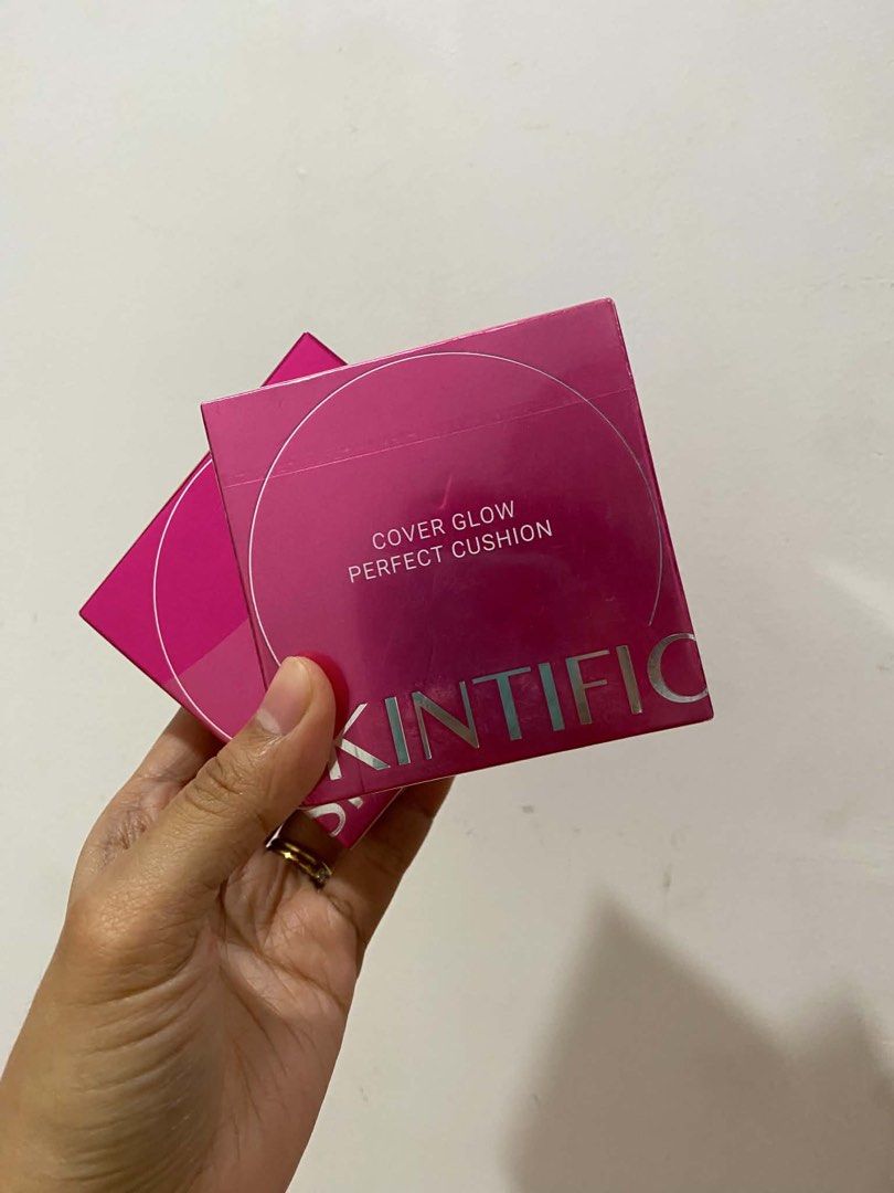 Skintific Dewy Pink Cushion (Category: Makeup) located in Cavite. Submitted by rhizzaroo_ (Listing ID 1464981502, Image 1). Description: SKINTIFIC Cover Glow Perfect Pink Cushion Foundation Full Coverage Glowing Finish Lightweight Makeup. 03 Petal 01 Vanilla.