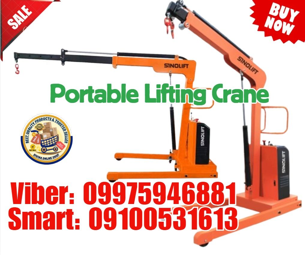 small portable lifting crane 100% good quality (Category: Everything Else Others) located in Caloocan City. Submitted by happyphoenix-43f2 (Listing ID 1465053748, Image 1). Description: 🔥, SALE! SALE! SALE! SALE! 📍 HURRRYYYY UUPPPPP!!! GET LESS DISCOUNT! 🌏 We Can Deliver Nationwide 👉 AP Cargo, LBC & Lalamove- door to door (🛳️ Sea /✈️ Air Freight) ✅ 💯 Guaranteed Seller ✅ Good Quality Products ✅ 💯 Legit Distributor ✅ Complete Permits ✅ 1 Yea