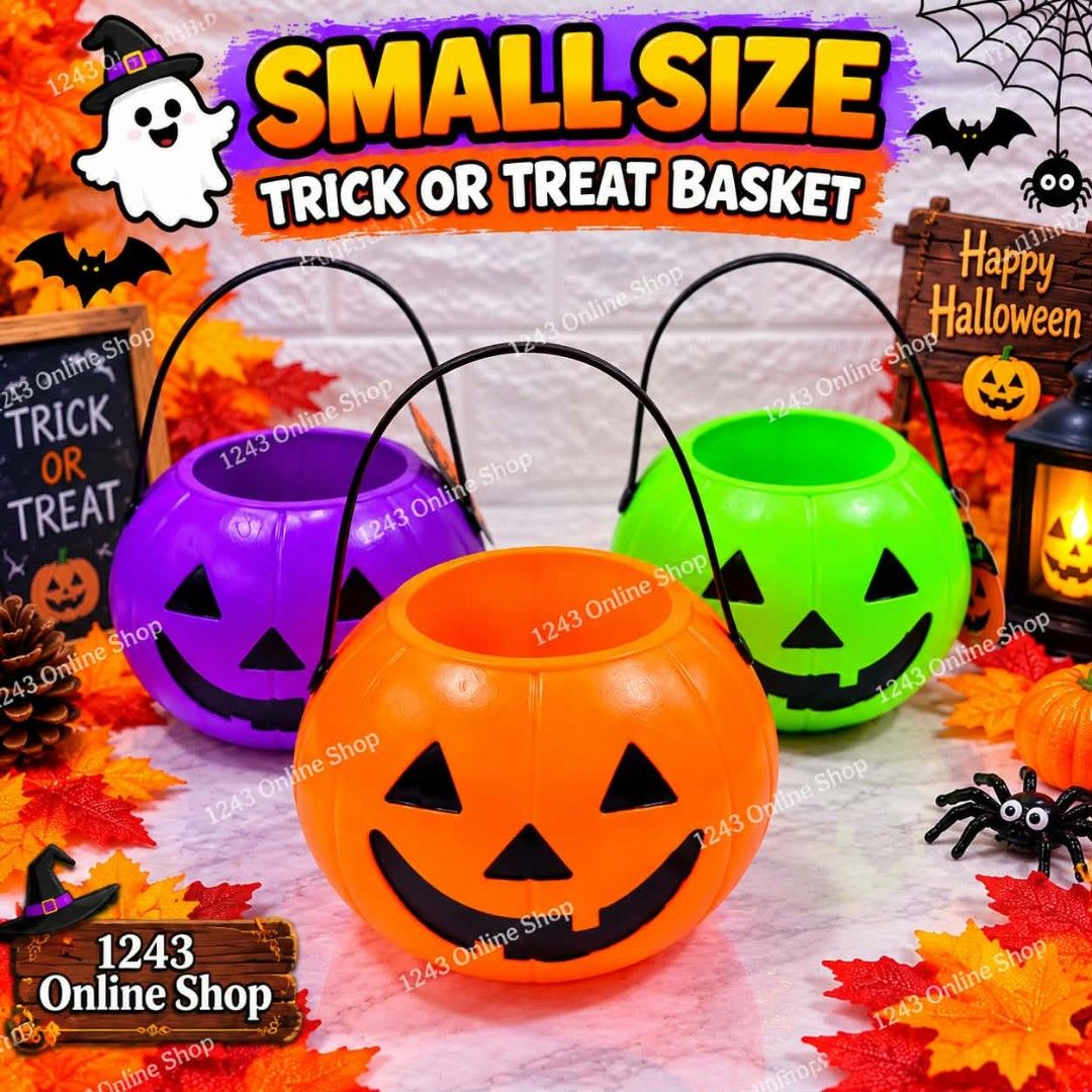 Small Pumpkin Candy Basket Halloween Decorations Party (Category: Gift Baskets & Hampers) located in Manila. Submitted by kent_kurtonlineshop (Listing ID 1465083187, Image 1). Description: .